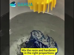 鋼板へのエポキシ樹脂の塗布